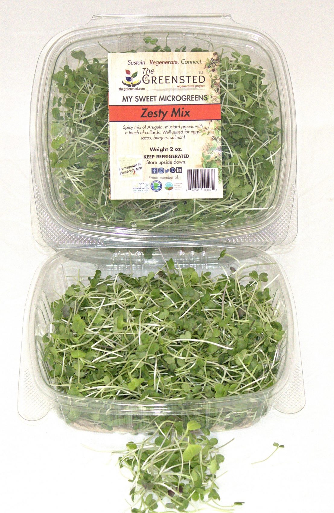 Microgreens zesty greens
