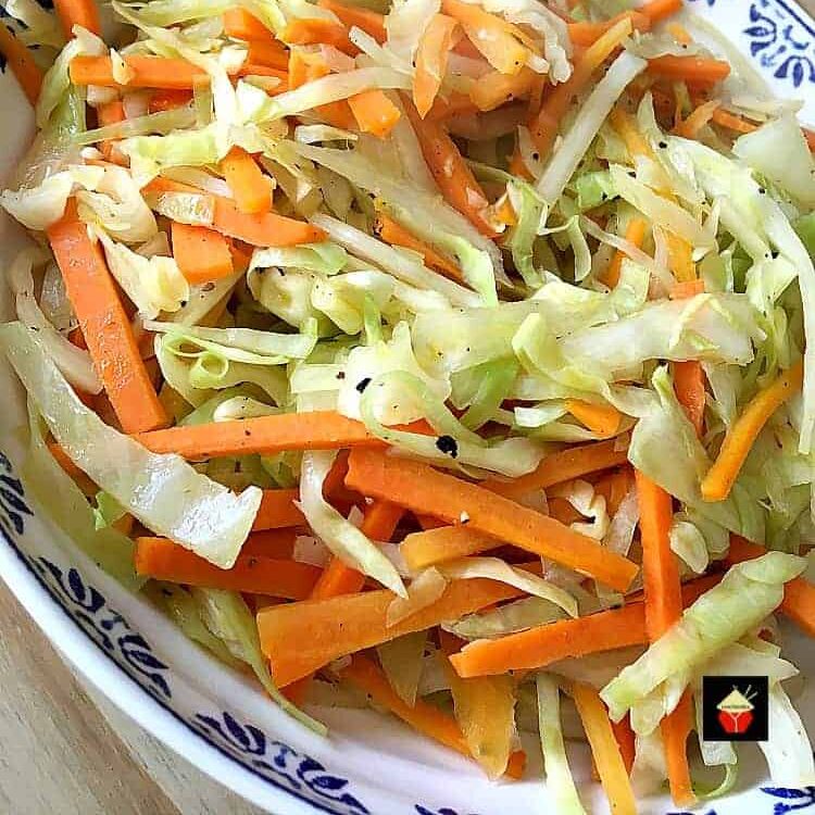 Garlic Cabbage and Carrots