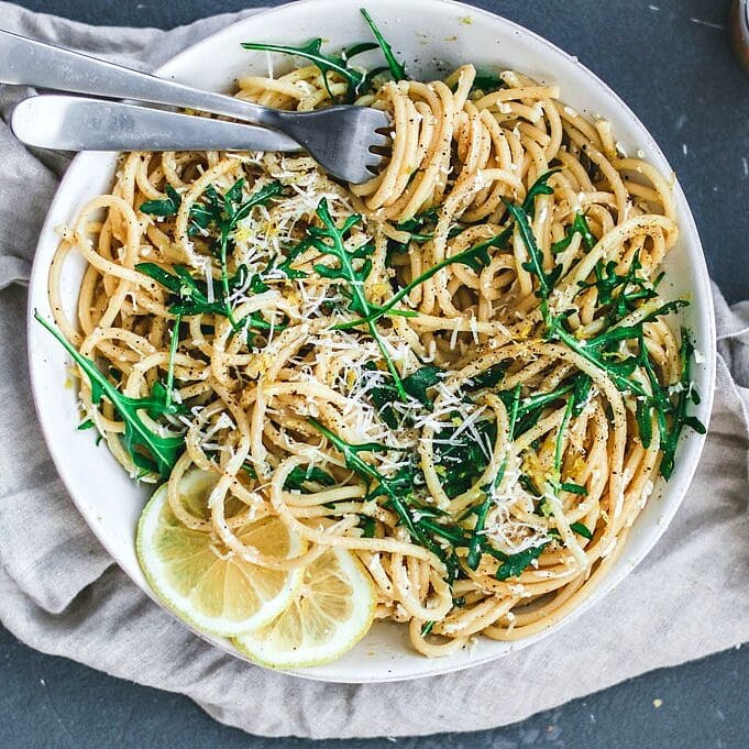 Garlic and Lemon Pasta