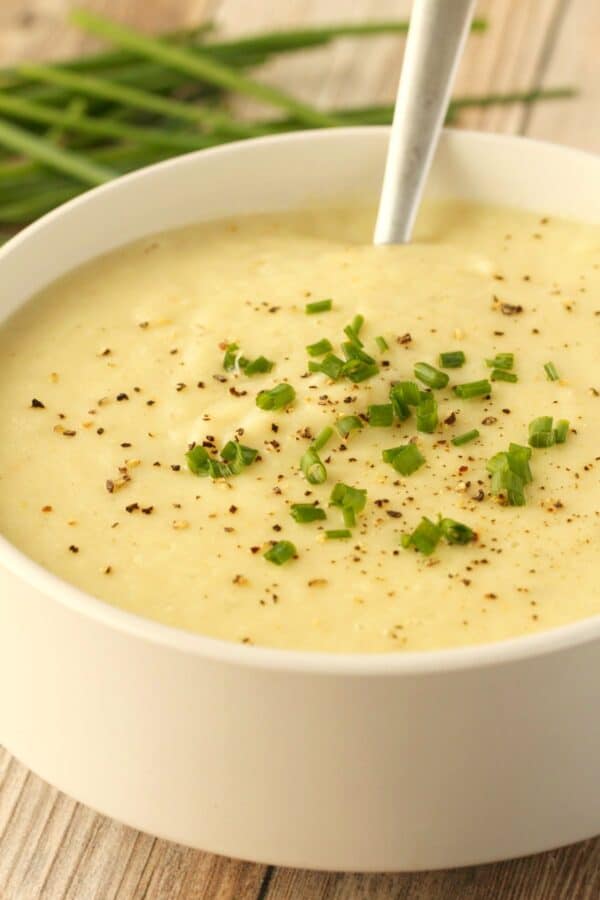 Vegan Potato Leek Soup