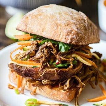 asian pulled pork buns