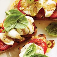 caprese sandwiches