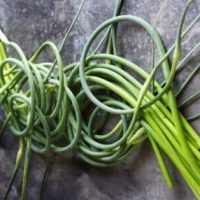 garlic scapes