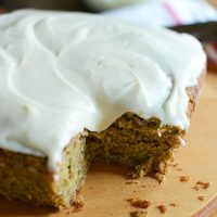 zucchini cake