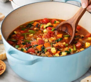 Many-Veggie Vegetable Soup